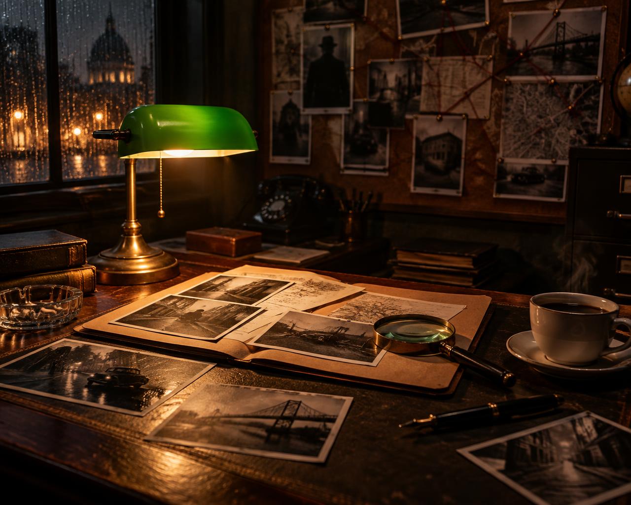 Detective Case Board theme preview