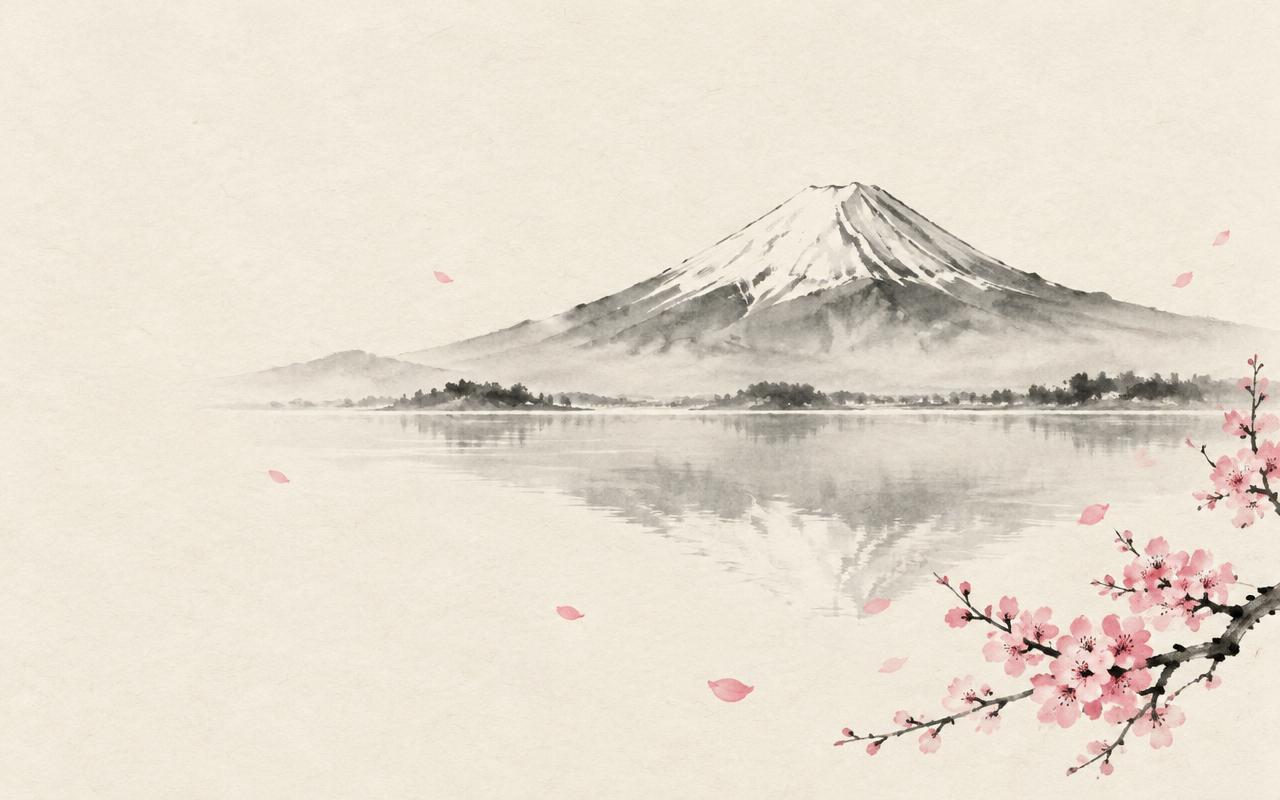 Japanese Zen theme preview